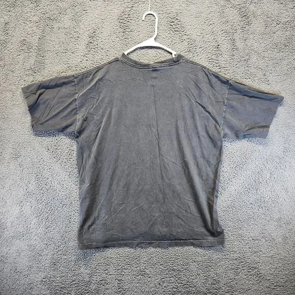 Vintage‎ Guess USA T-Shirt Men Size Large Black Graphic Tee Short Sleeve - Picture 8 of 9